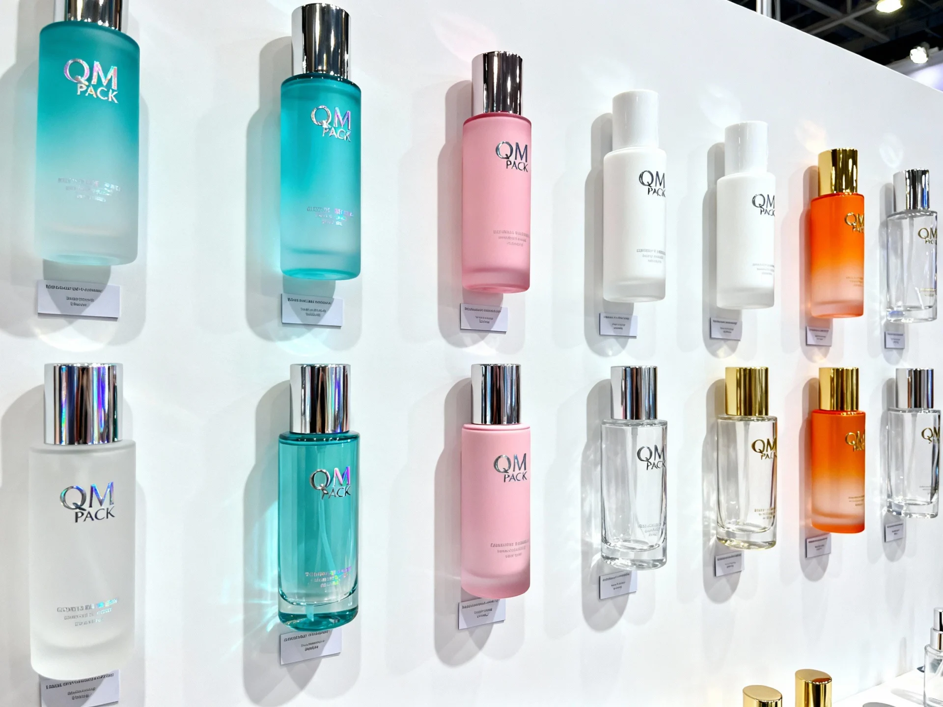 customization options for cosmetic bottle capacity at QM PACK