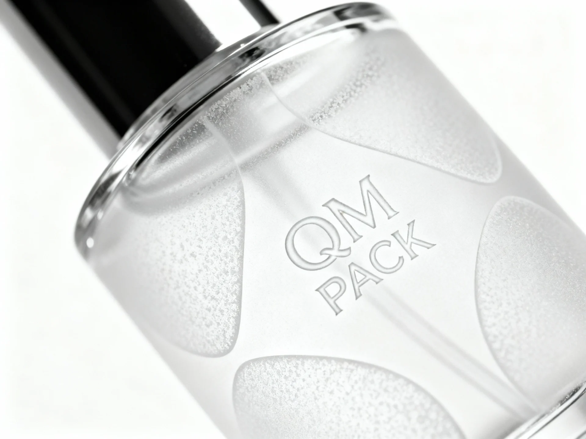 laser engraving glass bottle printing methods with frosted elegant finish